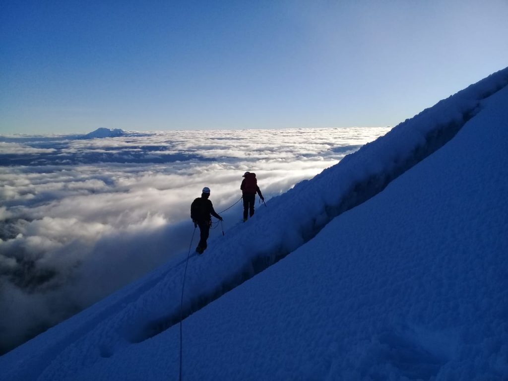Climb Cotopaxi Ecuador Mountain Guides Cotopaxi Summit