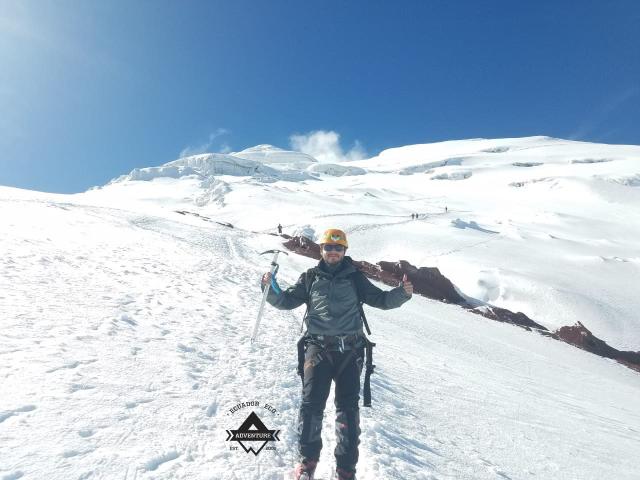 High-Altitude Climbing in Ecuador
