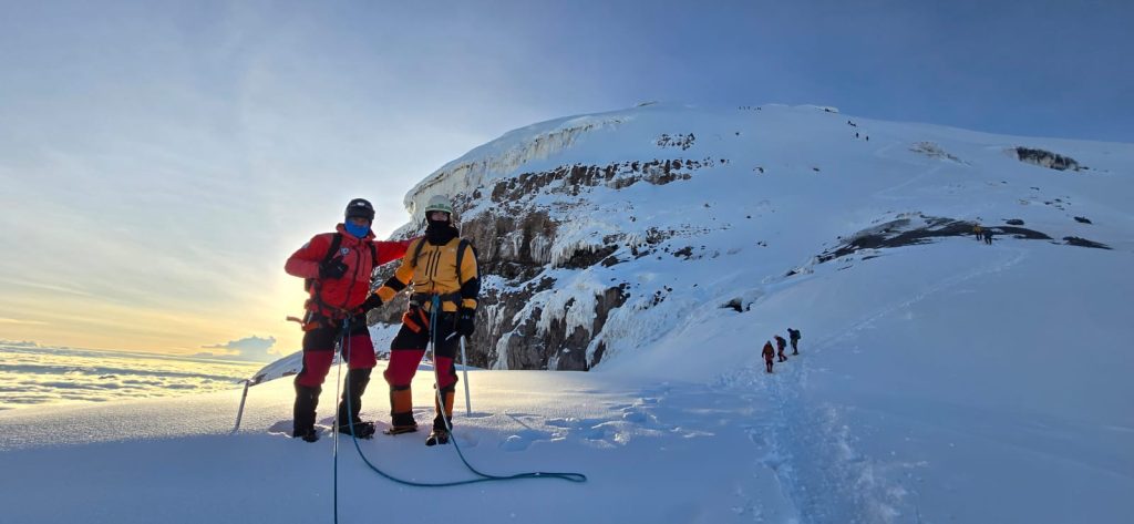 Climbing Cotopaxi