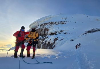 Climbing Cotopaxi