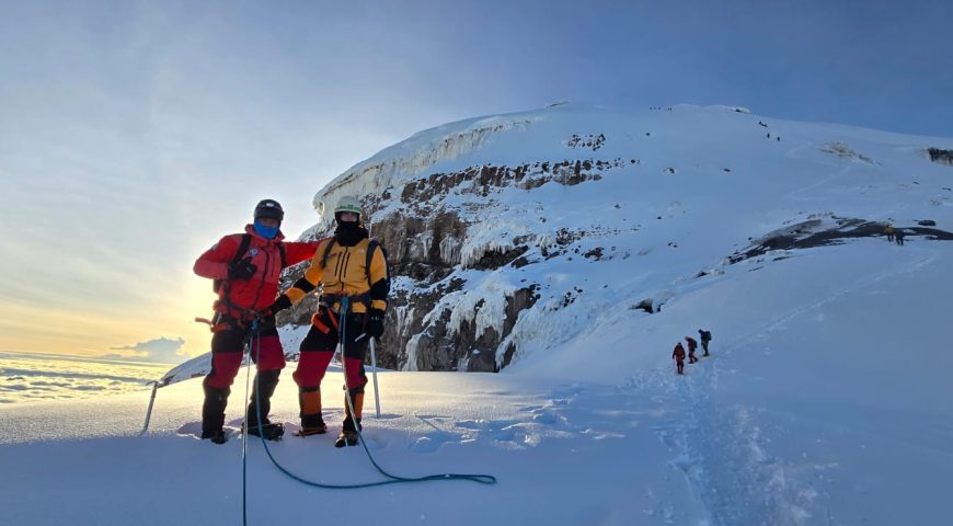 Climbing Cotopaxi